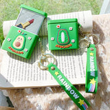 Porte-clés mignon avocat