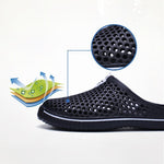 Pantoufles d'été, Chaussures de Plage pour Hommes Femmes