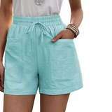 Pantalon décontracté en lin