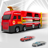 Camion méga transporteur avec piste de course d'éjection