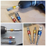 DOMOM  Perceuse à Percussion En Métal Drill Power Bits