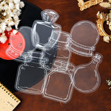 Signets de fleurs séchées transparentes(2PCS)