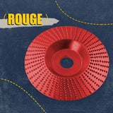 Roue de façonnage d'angle en bois