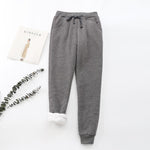 Pantalon de Survêtement Chaud en Cachemire D'hiver