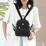 Mini sac à dos de couleur unie