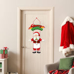 Décoration de Noël Suspension de porte