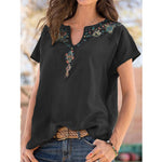 T-shirt ethnique occidental