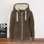Veste Polaire Floue pour Femme