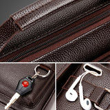 Sac d'affaires à bandoulière pour hommes