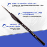 Kit de Pinceaux de Détail