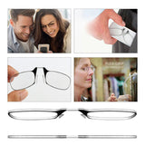 Lunettes de lecture pince-nez sans jambes