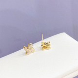 Boucles D'oreilles Moulin Á Vent Rotatif