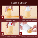 Tampons à biscuits et emporte-pièces antiadhésifs