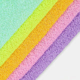 Serviette de bain extensible frottant le dos