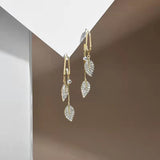 Boucles D'oreilles Fringe Leaf, Boucles D'oreilles "Fille de la mer"
