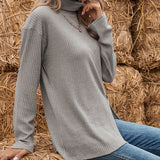 Pull en maille avec braguette boutonnée