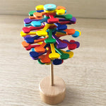 🎁 Jouet de Soulagement du Stress en Bois Lollipop