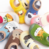 Chaussettes antidérapantes pour bébés Animaux adorables