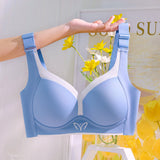 Soutien-gorge couvrant sans couture et sans fil