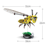 Simulé Insecte DIY Blocs de Construction Ensemble Jouet