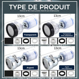 Robinet de filtre à pression étanche aux éclaboussures à trois vitesses