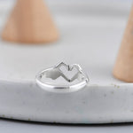 Bague coeur "Je t'aime pour toujours"