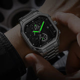 Montre à quartz étanche pour homme