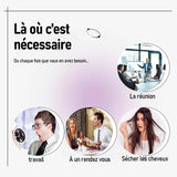 Spray moelleux des cheveux