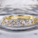 Bague à une Rangée Zircon