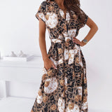 Femmes D'été Imprimé Robe
