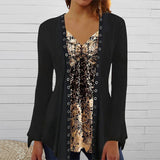 Haut à Manches Longues avec Imprimé