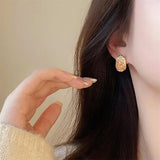 Boucles d'oreilles élégantes en cristal