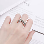 Bague avec Des Perles à Pois