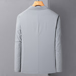 Veste de costume en soie glacée pour hommes