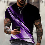 T-shirt à impression numérique pour hommes