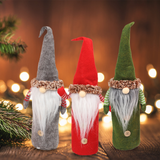 Bouteille de Vin de Noël