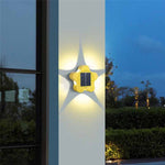 Applique solaire LED en forme d'étoile