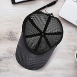 Casquette à visière en filet