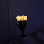 Lampe de table LED de Tulip Veilleuse Fleurie