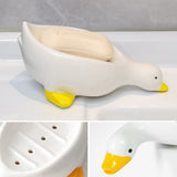 Boîte à savon canard en céramique