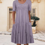 Robe De Couleur Unie