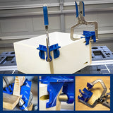 Outil de menuiserie - Clip en métal à angle droit à 90 degrés