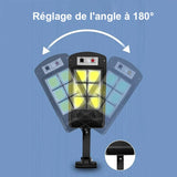 Lampe LED Solaire Extérieure