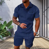 Polo homme casual imprimé