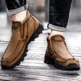 Bottes à outils zippées douces et respirantes pour hommes