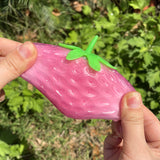 Jouet de Pincement en Forme de Fraise