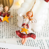 Pendentif Ange Vintage en Résine