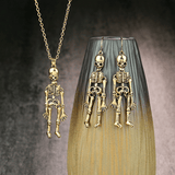 Collier Homme Squelette Rétro