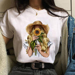 T-shirt graphique mignon