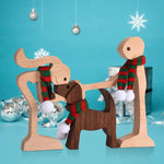 Ornements de table de sculpture en bois